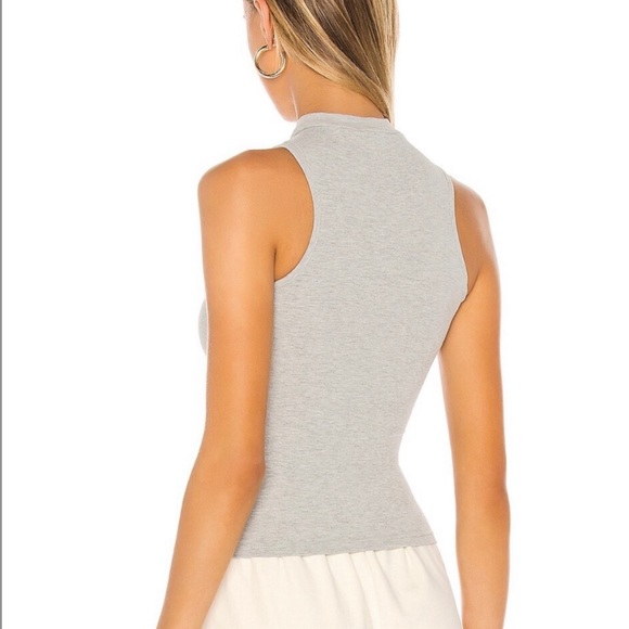 Superdown Gray Tank - Picture 3 of 4